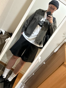 「HOKA（ホカ）のアイテム」を使った、hana.さん（メンズ・184cm）の春コーディネート