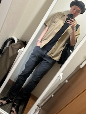hana.さん（メンズ・184cm）の夏コーディネート