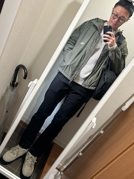 hana.さん（メンズ・184cm）の冬コーディネート