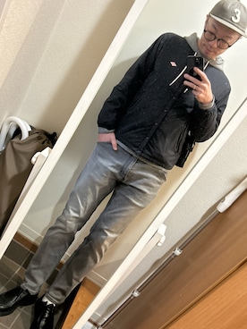 「Snow Peak（スノーピーク）のアイテム」を使った、hana.さん（メンズ・184cm）の春コーディネート