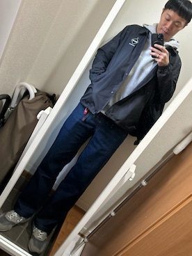 hana.さん（メンズ・184cm）の冬コーディネート