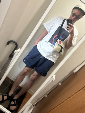 hana.さん（メンズ・184cm）の夏コーディネート