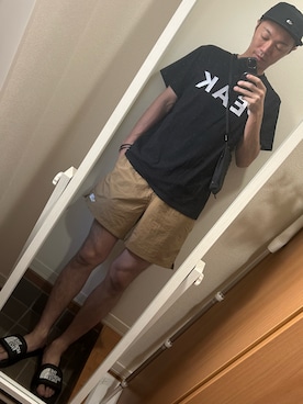 hana.さん（メンズ・184cm）の夏コーディネート