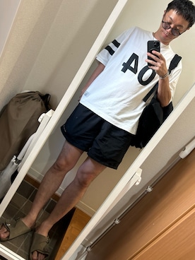 hana.さん（メンズ・184cm）の夏コーディネート