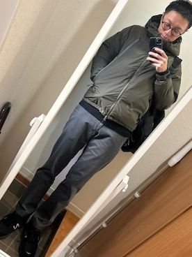 hana.さん（メンズ・184cm）の冬コーディネート