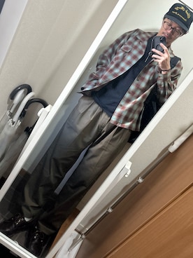 「BEAMS（ビームス）のアイテム」を使った、hana.さん（メンズ・184cm）の秋コーディネート