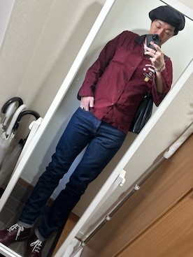 「A.P.C.（アーペーセー）のアイテム」を使った、hana.さん（メンズ・184cm）の秋コーディネート