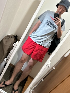 「アイテム（サンダル）」を使った、hana.さん（メンズ・184cm）の夏コーディネート