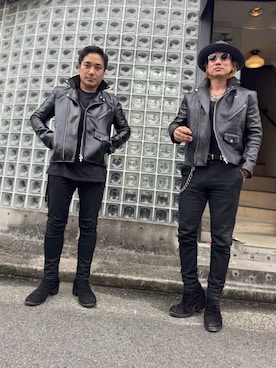 「アイテム（テーラードジャケット）」を使った、TO-Yさん（メンズ・175cm・30代）の秋コーディネート