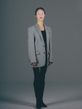 「アイテム（テーラードジャケット）」を使った、TO-Yさん（メンズ・175cm・30代）の秋コーディネート