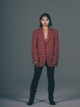 「アイテム（テーラードジャケット）」を使った、TO-Yさん（メンズ・175cm・30代）の秋コーディネート