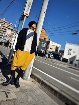 「アイテム（テーラードジャケット）」を使った、TO-Yさん（メンズ・175cm・30代）の秋コーディネート