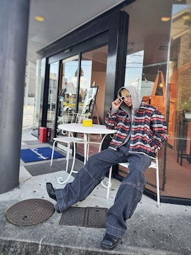 「アイテム（テーラードジャケット）」を使った、TO-Yさん（メンズ・175cm）の秋コーディネート