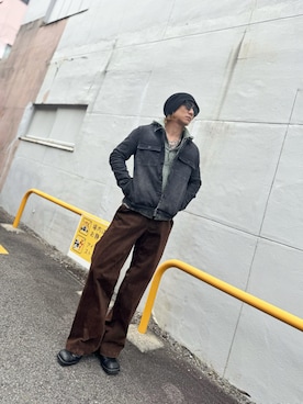 「アイテム（テーラードジャケット）」を使った、TO-Yさん（メンズ・175cm・30代）の秋コーディネート