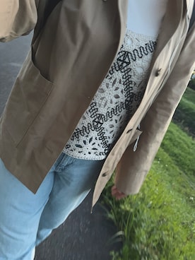 「studio CLIP（スタディオクリップ）のアイテム（トップス）」を使った、miyukiさん（レディース・163cm）の春コーディネート