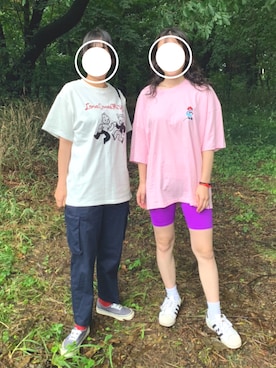 「Esime（エシミー）のアイテム」を使った、CandCさん（レディース・165cm）の夏コーディネート