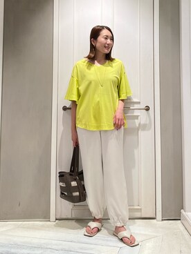 Yuuki Endoさん（レディース・155cm）の夏コーディネート