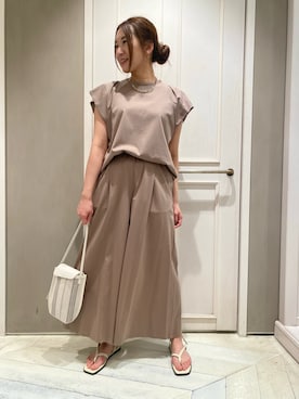 Yuuki Endoさん（レディース・155cm）の春コーディネート