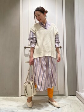 Yuuki Endoさん(レディース・155cm)の春コーディネート