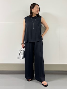 Yuuki Endoさん(レディース・155cm)の夏コーディネート