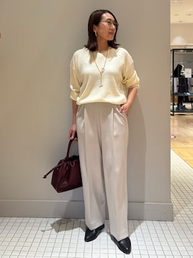 Yuuki Endoさん（レディース・155cm）の冬コーディネート