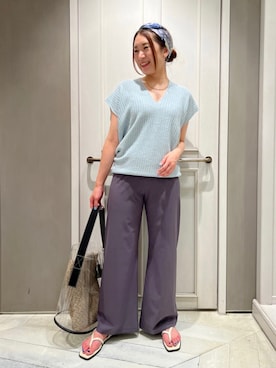 Yuuki Endoさん（レディース・155cm）の夏コーディネート