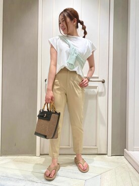 Yuuki Endoさん（レディース・155cm）の春コーディネート