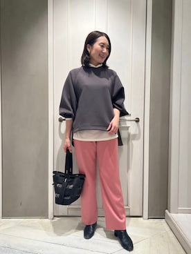 Yuuki Endoさん（レディース・155cm）の冬コーディネート