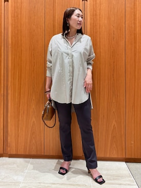 「qualite（カリテ）のアイテム」を使った、Yuuki Endoさん（レディース・155cm）の夏コーディネート
