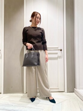 Yuuki Endoさん（レディース・155cm）の冬コーディネート