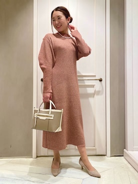 Yuuki Endoさん（レディース・155cm）の冬コーディネート