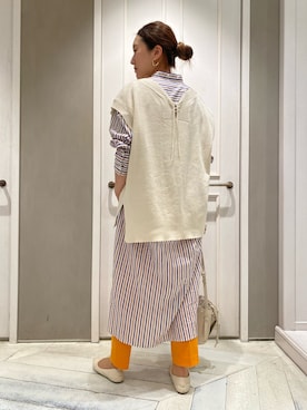 Yuuki Endoさん（レディース・155cm）の春コーディネート