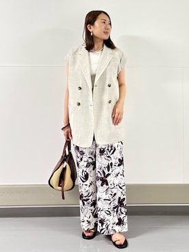 Yuuki Endoさん(レディース・155cm)の春コーディネート