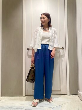 Yuuki Endoさん(レディース・155cm)の夏コーディネート