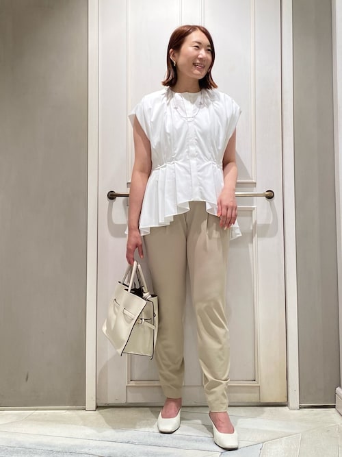 ☆専用　タグ付き未使用品【qualite 】2wayストレッチタックパンツ セール】【オケージョン/通勤】2WAYストレッチタックパンツ