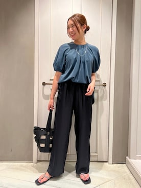 Yuuki Endoさん（レディース・155cm）の夏コーディネート