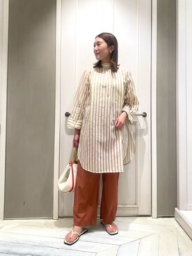 Yuuki Endoさん（レディース・155cm）の春コーディネート