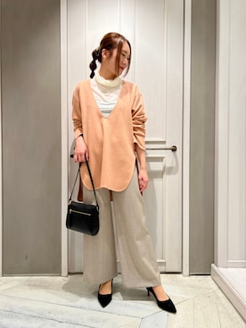 Yuuki Endoさん（レディース・155cm）の冬コーディネート