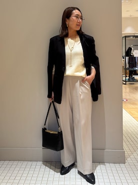 Yuuki Endoさん（レディース・155cm）の冬コーディネート