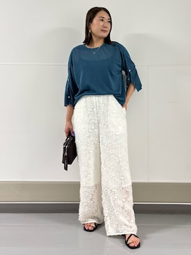 Yuuki Endoさん(レディース・155cm)の夏コーディネート