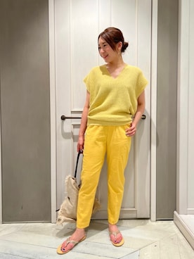 Yuuki Endoさん（レディース・155cm）の夏コーディネート