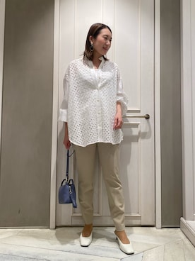 Yuuki Endoさん（レディース・155cm）の春コーディネート