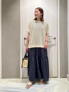 Yuuki Endoさん（レディース・155cm）の夏コーディネート