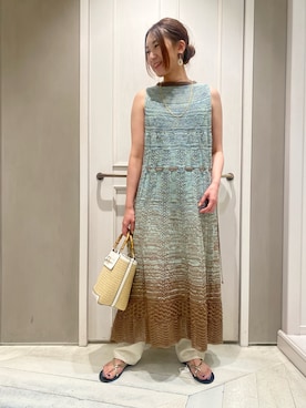 Yuuki Endoさん（レディース・155cm）の夏コーディネート