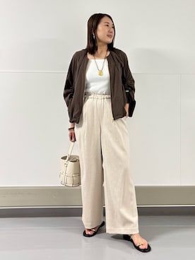 Yuuki Endoさん(レディース・155cm)の夏コーディネート