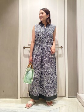 Yuuki Endoさん（レディース・155cm）の夏コーディネート