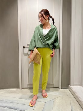 Yuuki Endoさん(レディース・155cm)の春コーディネート