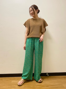 Yuuki Endoさん（レディース・155cm）の夏コーディネート