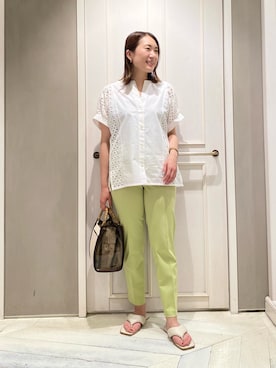 Yuuki Endoさん（レディース・155cm）の夏コーディネート