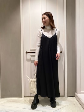 Yuuki Endoさん（レディース・155cm）の冬コーディネート